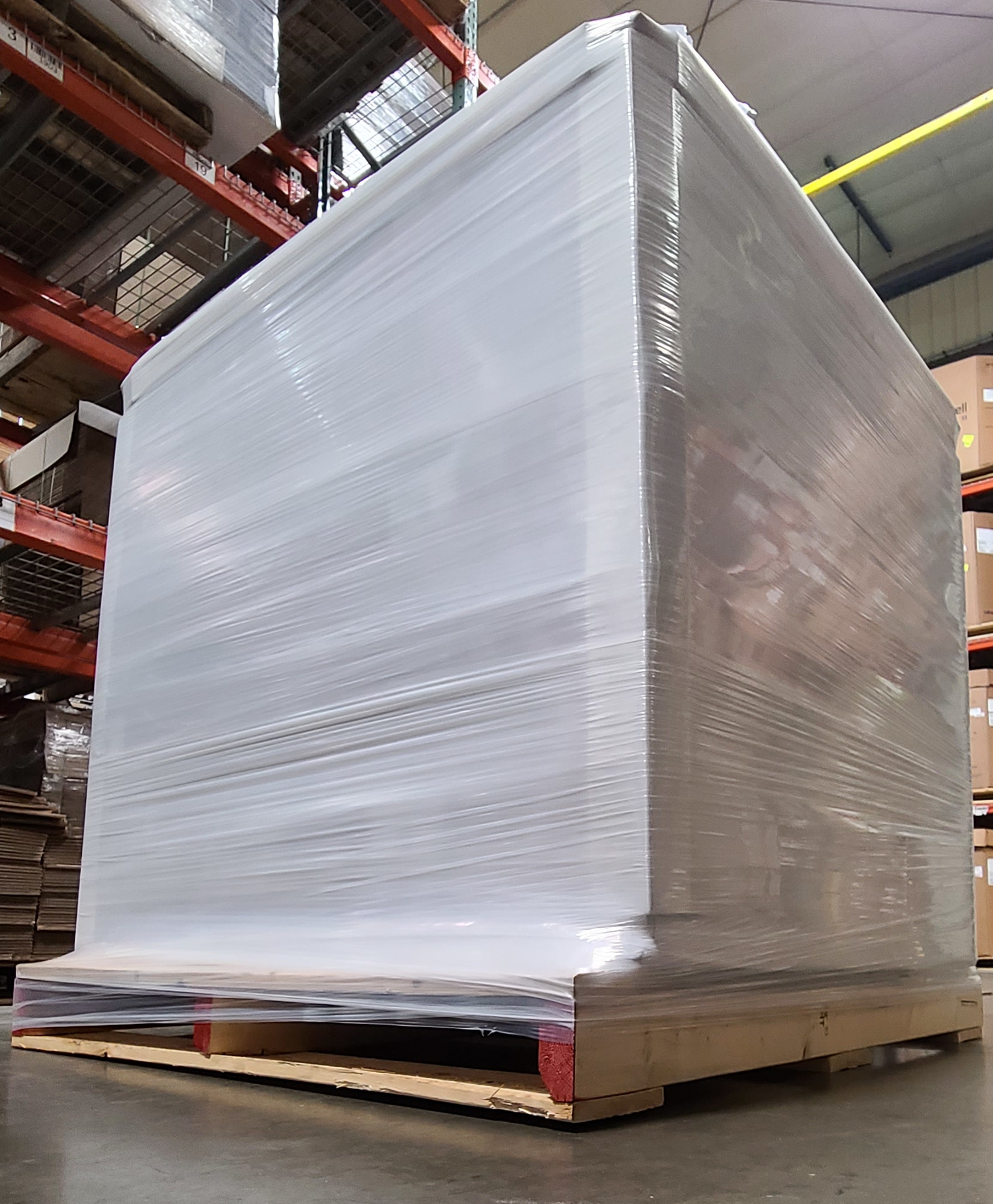 Eco Wrap® World’s First Compostable Industrial Strength Machine Grade