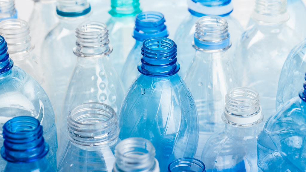 Illustrative photo of plastic bottles 