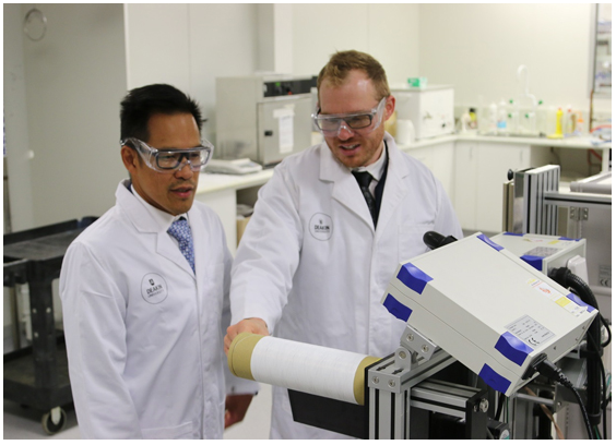 Professor Joselito Razal and Dr Dylan Hegh