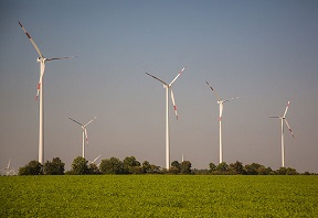 Wind turbines in Germany