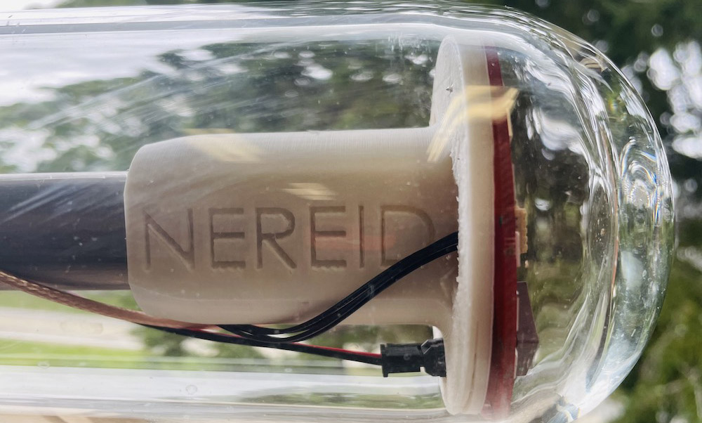 The Nereid Biomaterials team, including Rochester biologist Anne S. Meyer, has created the first ocean instrument made with 3D-printed internal parts composed of bioplastics. The instrument will be replicated and deployed in swarms to enable distributed measurements of the ocean carbon cycle. But because they will be made of bioplastic designed to degrade in oceans, the instruments will not add to the growing problem of (nondegradable) plastic marine pollution. Future applications may extend well beyond ocean instrumentation.