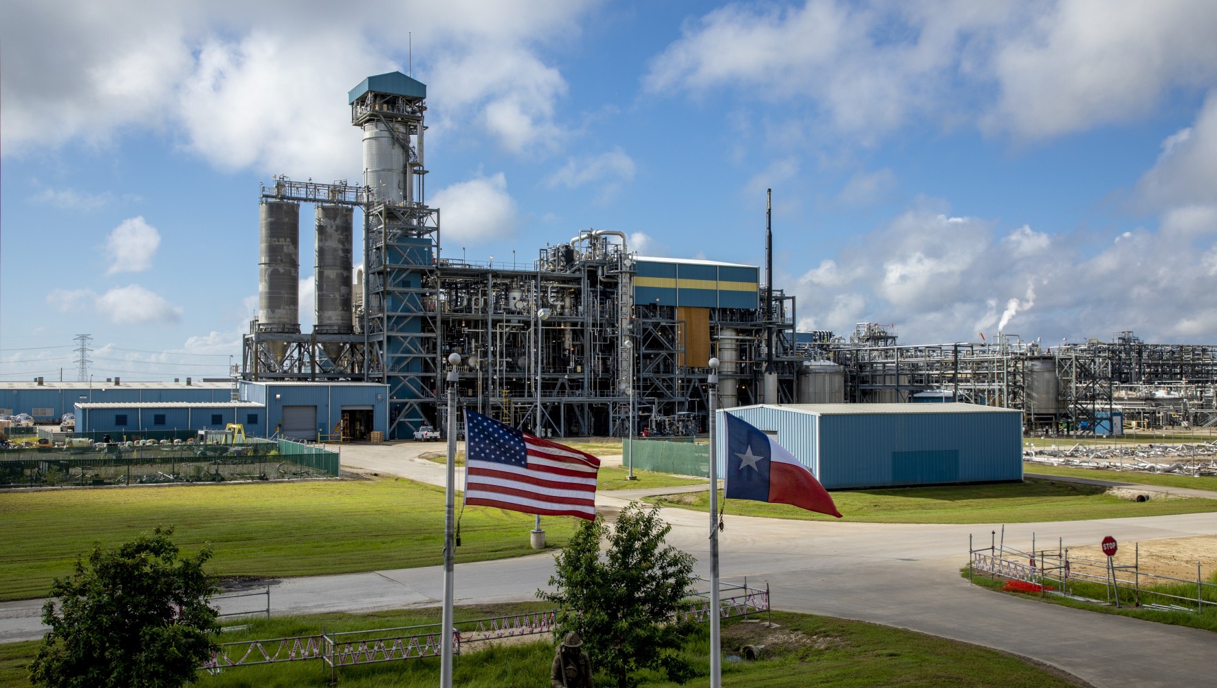 The polycarbonate production plant is part of Covestro's Baytown site.