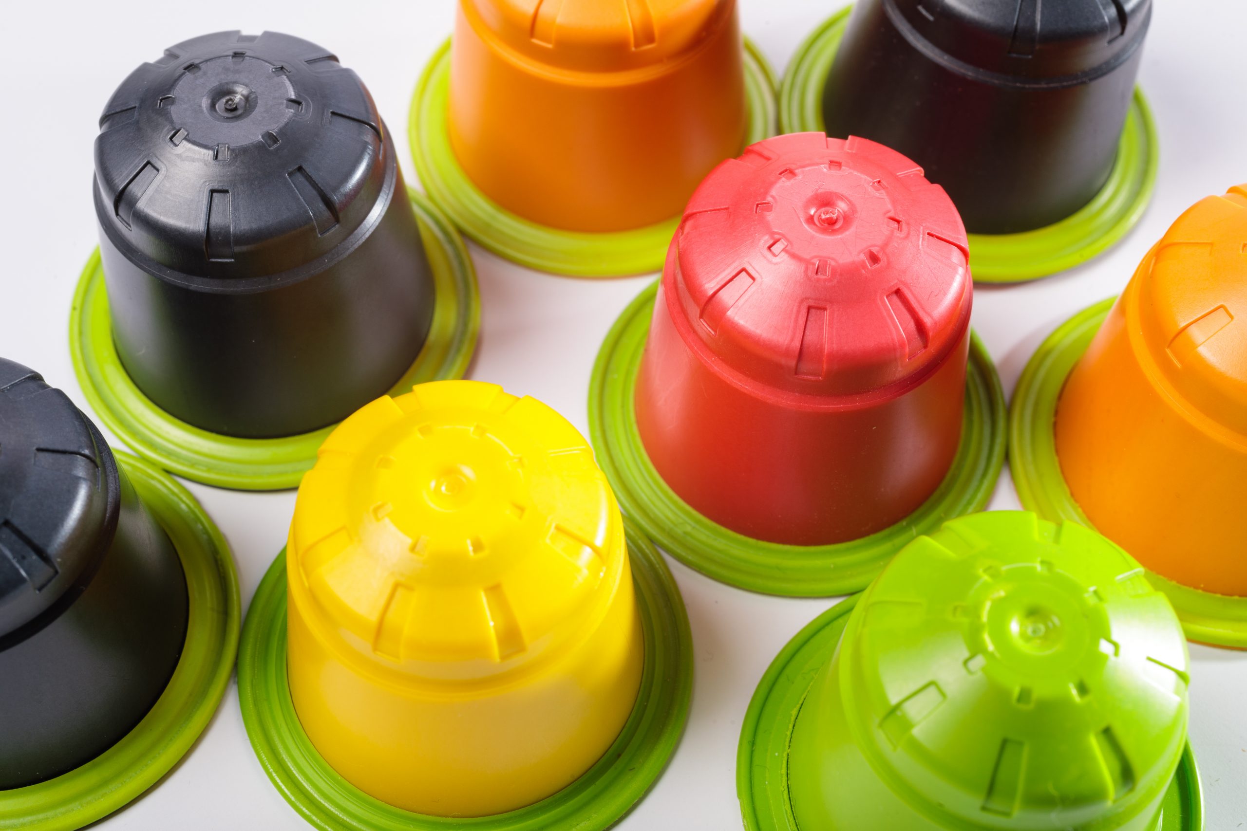Coffee pods made of PLA