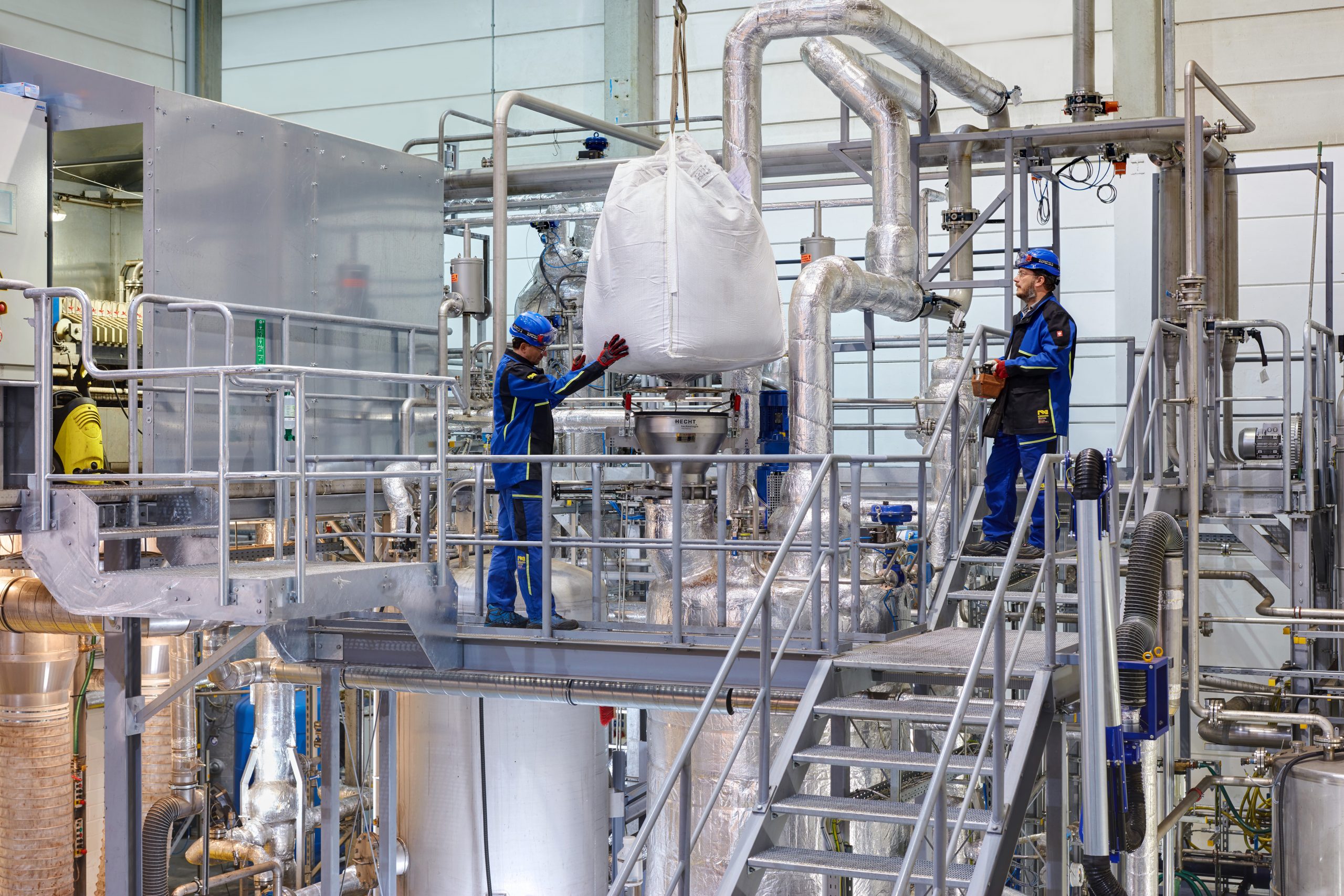 UPM Biochemicals übernimmt SunCoal Industries. Bild aus der Anlage in Ludwigsfelde, Brandenburg