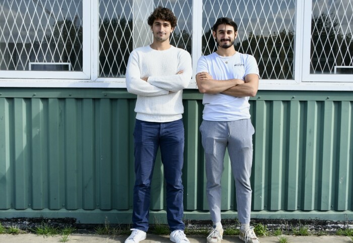 FlexSea founders Carlo Fedeli and Thibaut Monfort-Micheo.
