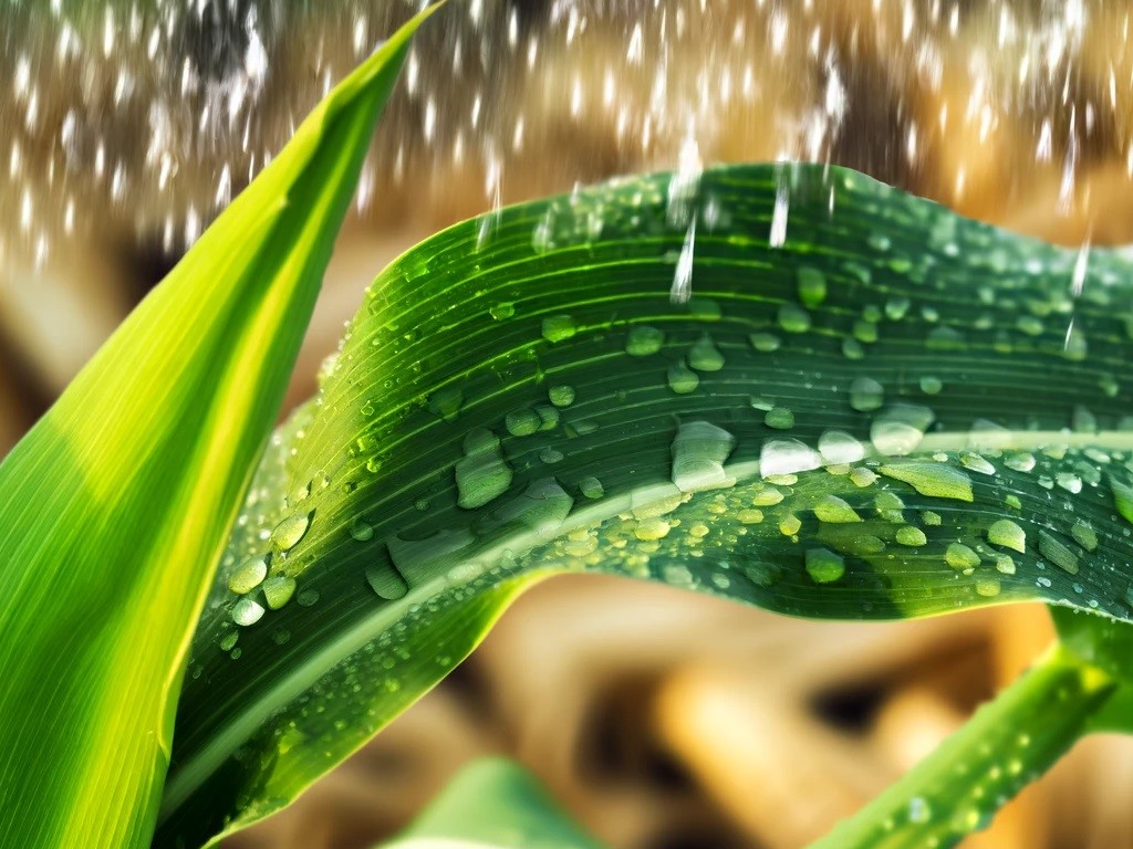 Neuartige Ankerproteine sollen biokompatible Insektizide auch bei Regen auf den Blättern halten.