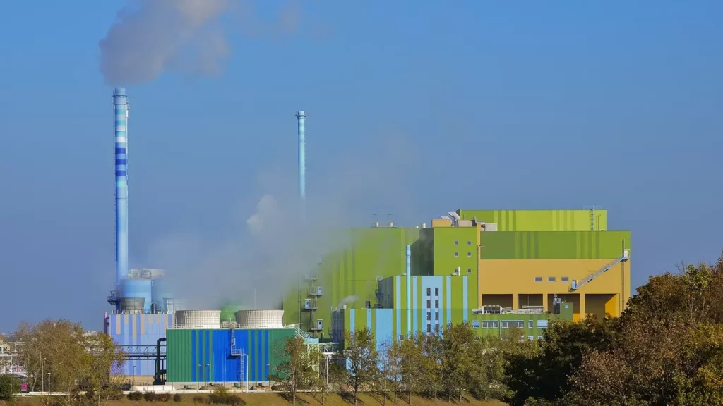 Müllverbrennungsanlage Industriepark Frankfurt Höchst