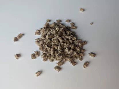 

As an additive for industrial materials such as plastic, rubber, and concrete, Heartland’s Imperium Masterbatch, a product designed to be blended with polymers, enables the production of high-performance natural fiber products and packaging.
