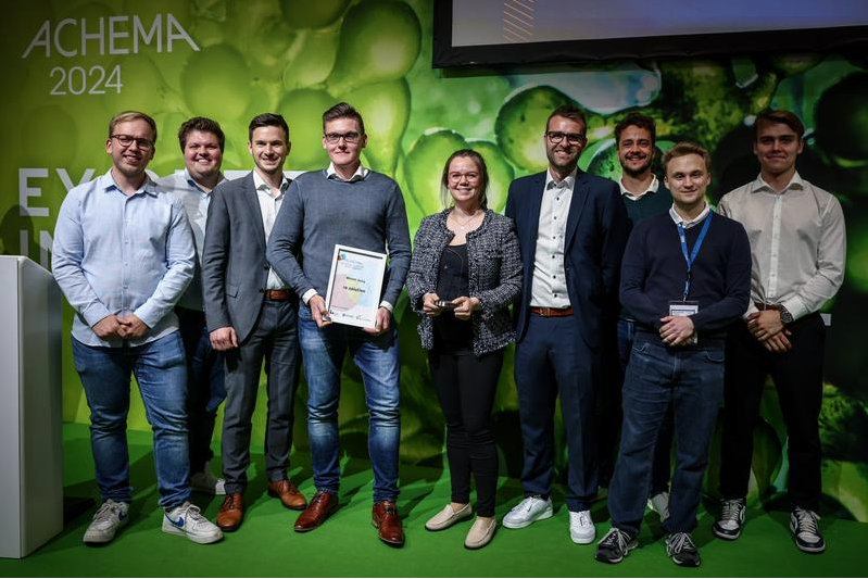 re.solution gewinnt den ACHEMA Start-up Award 2024