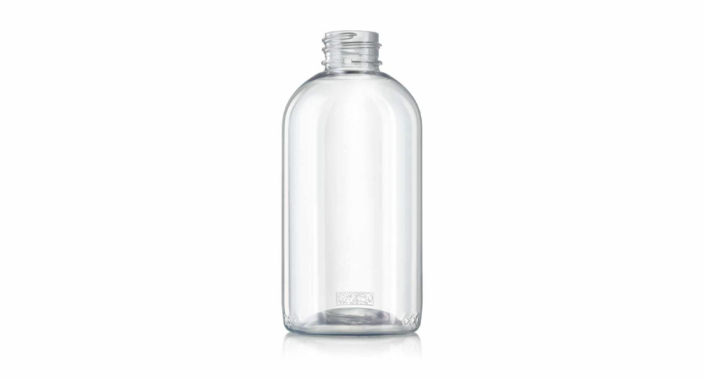 Each zerooo reusable PET bottle is unique. A laser-engraved 2D data matrix code – the zerooo ID – provides information about the content and circulation history.