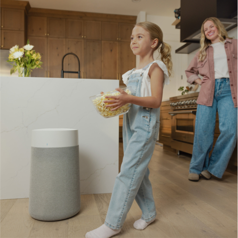 Blueair Blue Pure Max air purifier: Fast, quiet, and simply smart. 