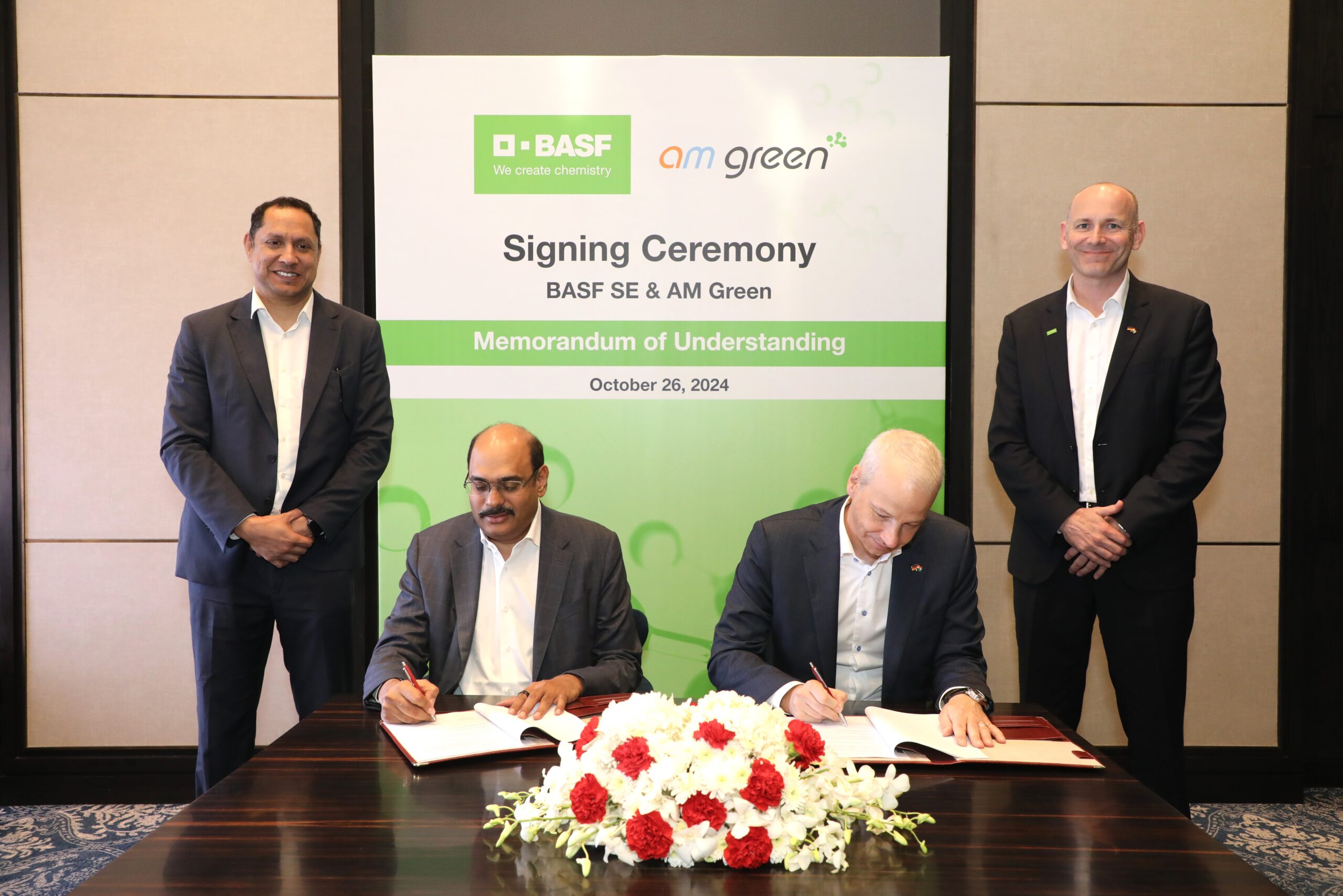 BASF and AM Green enter MoU to jointly evaluate opportunities in low ...
