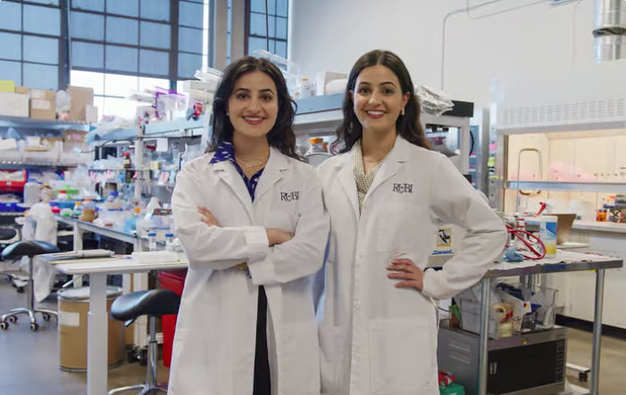 Leila and Neeka Mashouf co-founders of Rubi Laboratories 