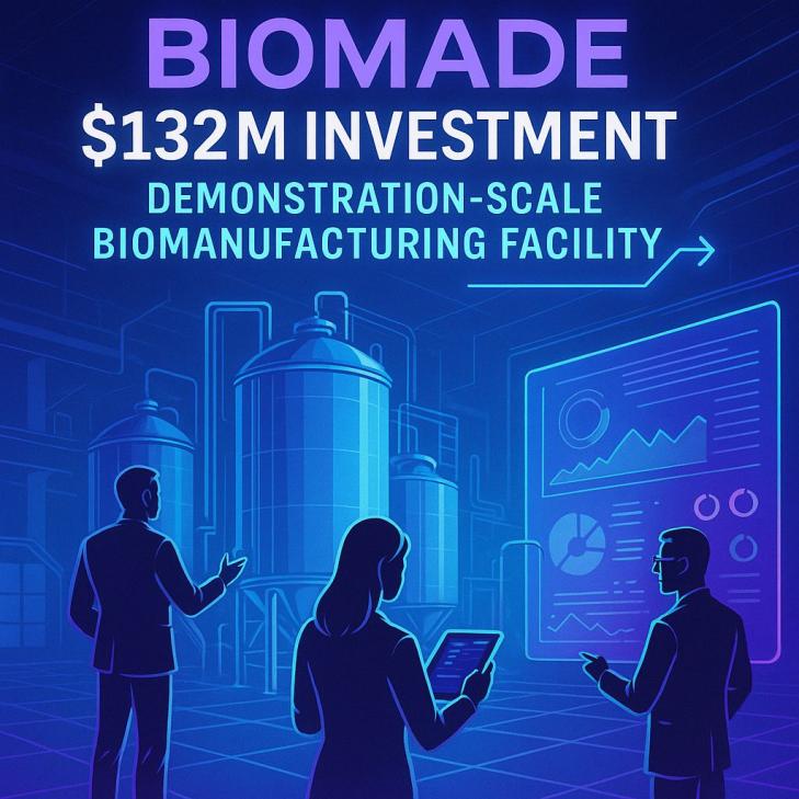 BioMADE Finalizes $132M National Security Investment in Demonstration ...