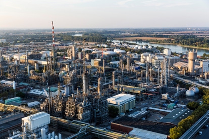 Ludwigshafen, the world’s largest integrated chemical complex.