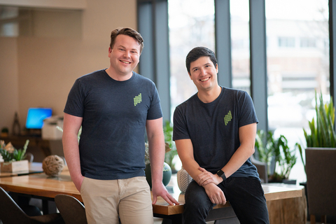 Cascade Bio founders James Weltz (CSO, left) and Alex Rosay (CEO, right)