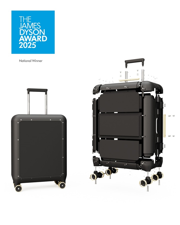 Das Koffersystem von ENSO überzeugt durch modulare Bauteile, reversible Verbindungen und einfache Reparaturmontage