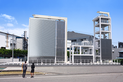 Demonstration facility at Kobe Works (computer generated image)