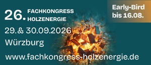Early Bird Angebot Fachkongress Holzenergie