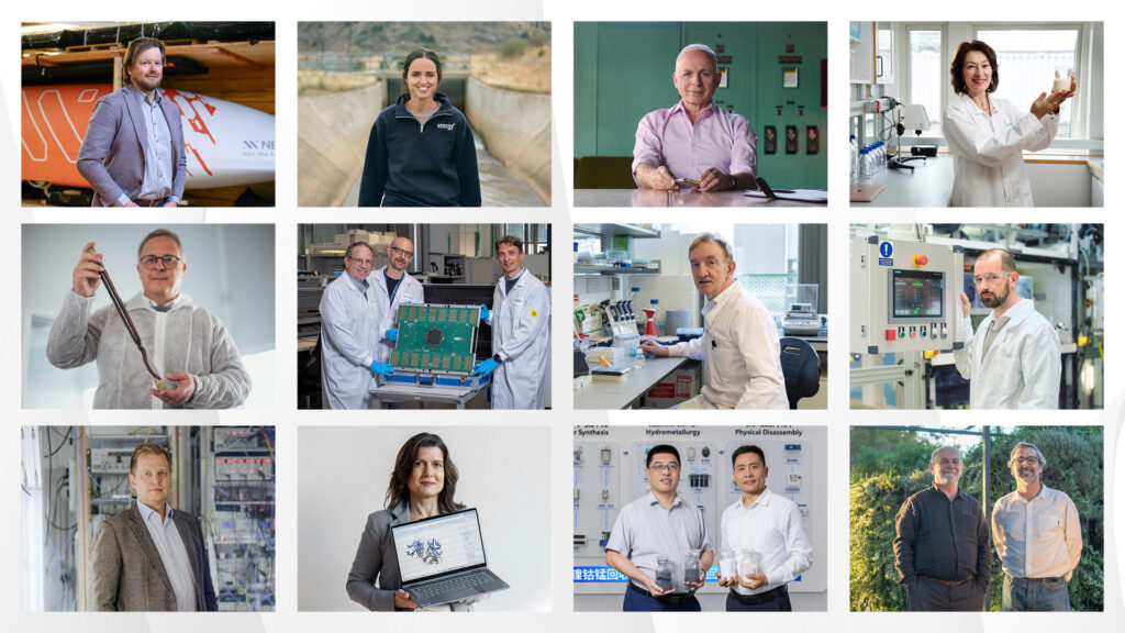 The twelve finalists who have been selected for the 2026 European Inventor Award