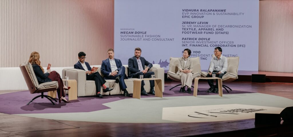 Panel discussion at the Global Fashion Summit 2026
