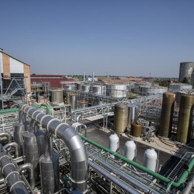 Biorefinery in Bottrighe, Italy ©TERRIFIC