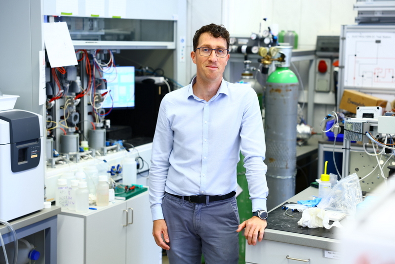 Balázs Endrődi, professional lead of the Industrial CO2 Utilization project 