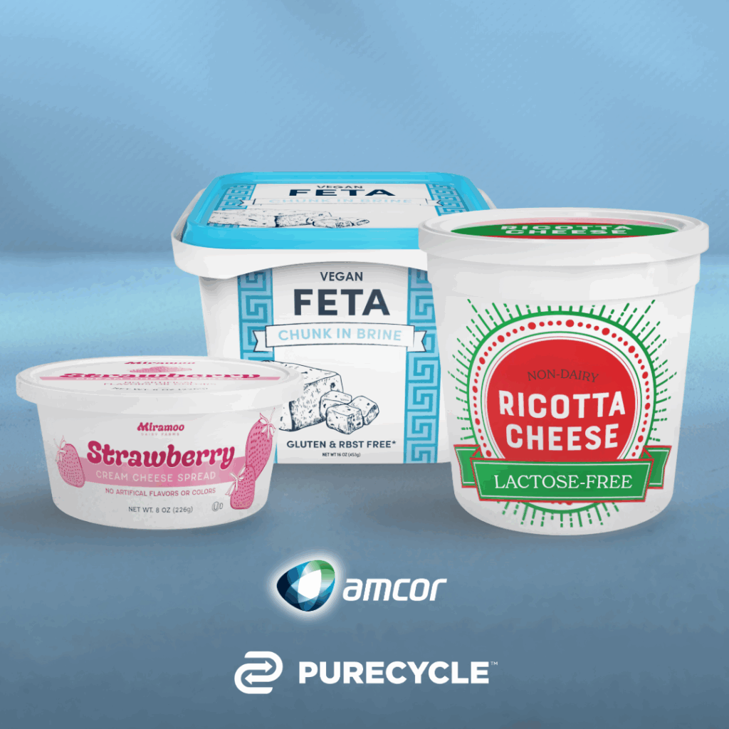 Amcor sample products for food packaging
