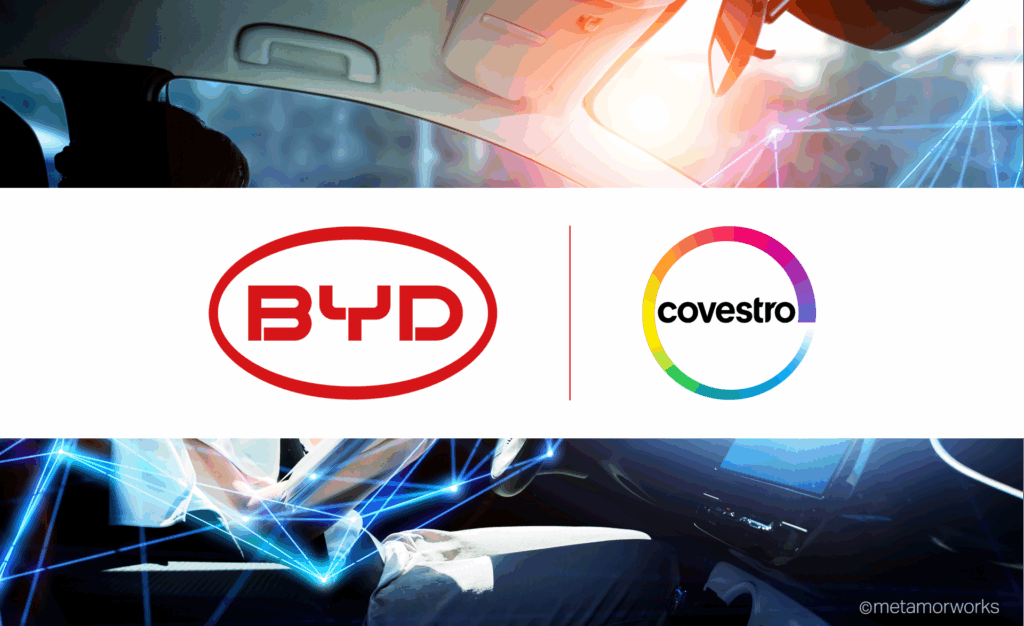 BYD and Covestro have signed a Memorandum of Understanding to establish a long-term strategic partnership focused on advanced material solutions