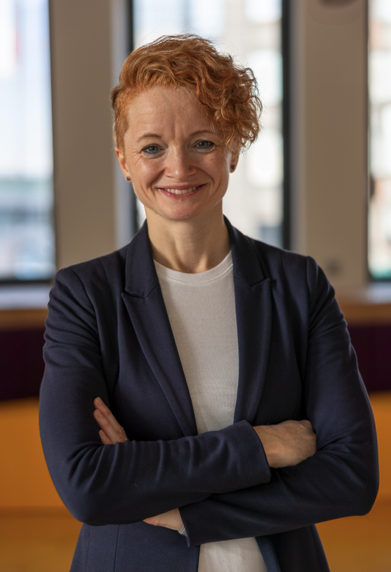 Dr. Christine Bunte, Hauptgeschäftsführerin von Plastics Europe Deutschland, dem Verband der Kunststofferzeuger