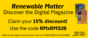 Renewable Matter 15% Discount for digital subscription