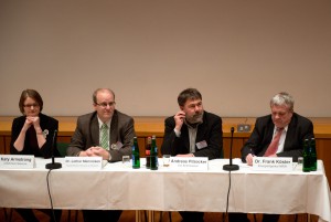 Katy Armstrong, Dr. Lothar Mennicken, Andreas Pilzecker, Dr. Frank Köster (v.l.n.r.) (nova/Winkler)