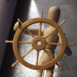 Ship steering wheel in Entwined