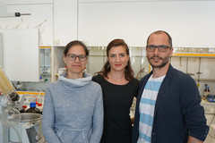 Anna Ressmann, Nikolin Oberleitner und Florian Rudroff (v.l.n.r.)