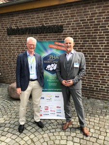 1)Organizer of the “1st PHA platform World Congress”: Michael Thielen, publisher of the bioplastics MAGAZINE, and Jan Ravenstijn, world leading PHA expert.