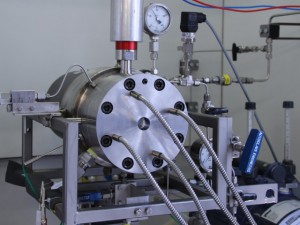  © Fraunhofer UMSICHT 300-ml-Hochdruckreaktor für die elektrochemische Alkoholsynthese