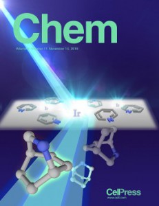 Die Studie der Forscher wurde für das Titelbild der aktuellen Ausgabe von "Chem" ausgewählt. © Chem - Cell Press