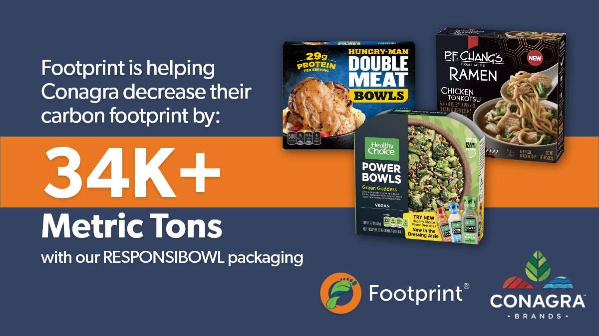 Conagra adds new products to plant-based fiber packaging products