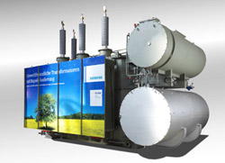 Transformator 40 MVA (123/24 kV). © Siemens AG