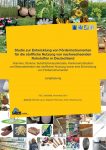 "Entwicklung von Förderinstrumenten für die stoffliche Nutzung von nachwachsenden Rohstoffen in Deutschland"