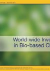 "World-wide Investments in Bio-based Chemicals"