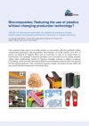 Biocomposites: Reducing the use of plastics without changing production technology?