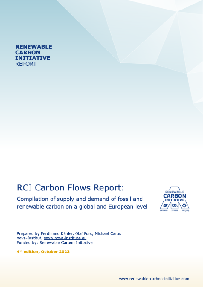 rci carbon flows report: compilation of supply and demand of fossil and renewable carbon on a global and european level (pdf)