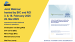 joint webinar hosted by bio based industries consortium (bic) and the renewable carbon initiative (rci) (february 2025) (pdf)