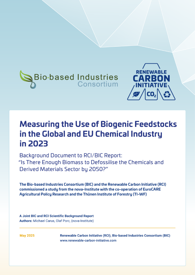 background document to rci/bic report „is there enough biomass to defossilise the chemicals and derived materials sector by 2050?" (pdf)