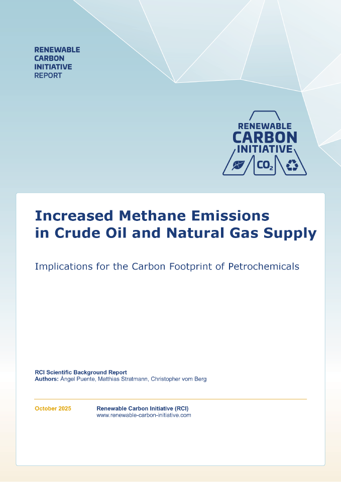 increased methane emissions in crude oil and natural gas supply: implications for the carbon footprint of petrochemicals – an rci report (pdf)